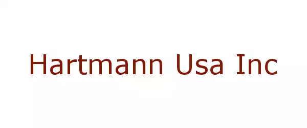 Producent Hartmann Usa Inc