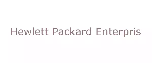 Producent Hewlett Packard Enterprise