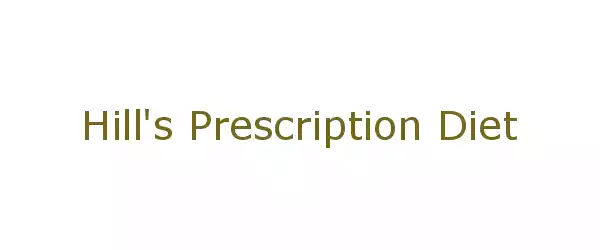 Producent Hill's Prescription Diet