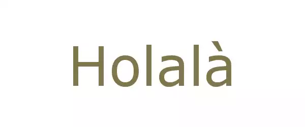 Producent Holalà