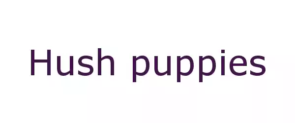 Producent Hush puppies