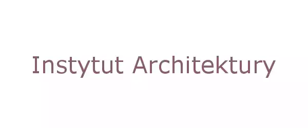 Producent Instytut Architektury