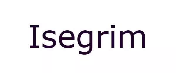 Producent Isegrim