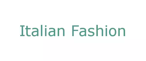 Producent Italian Fashion