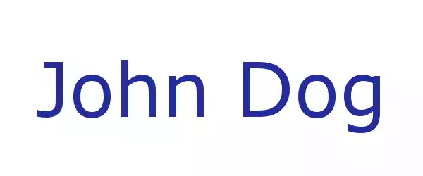 Producent John Dog