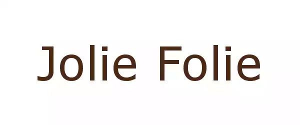 Producent Jolie Folie