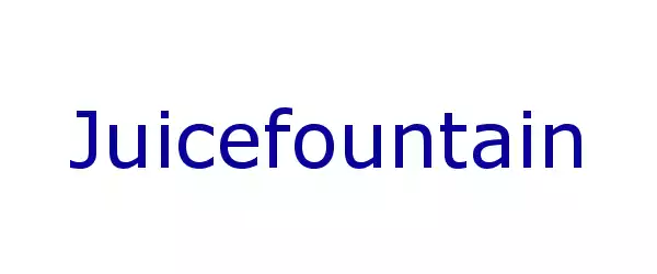 Producent Juicefountain