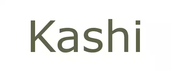 Producent Kashi
