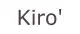 Sklep cena Kiro'