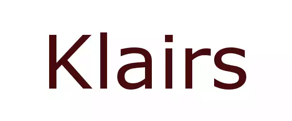 Producent Klairs