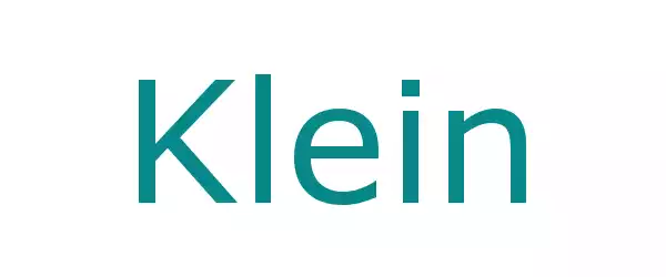 Producent Klein