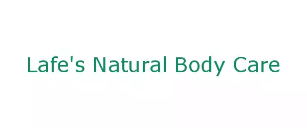 Producent Lafe's Natural Body Care