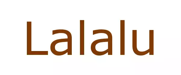 Producent Lalalu