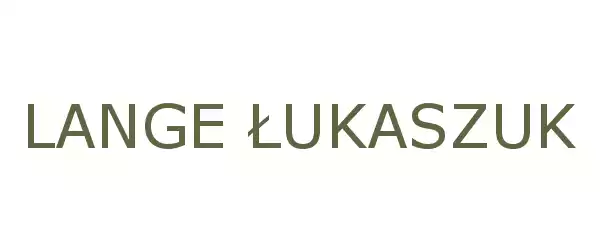 Producent LANGE ŁUKASZUK