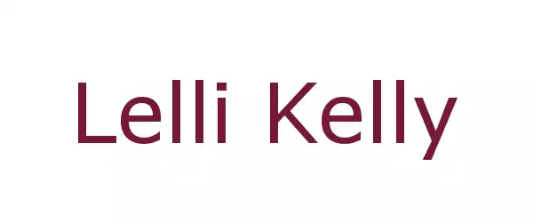 Producent Lelli Kelly