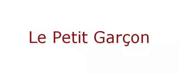 Producent Le Petit Garçon