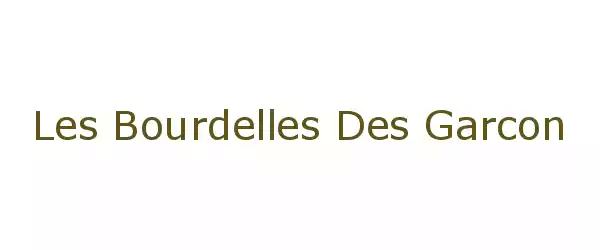 Producent Les Bourdelles Des Garcons