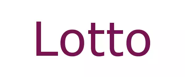 Producent Lotto