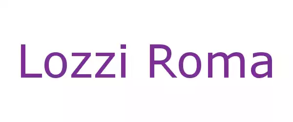 Producent Lozzi Roma