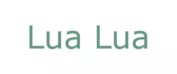 Producent Lua Lua