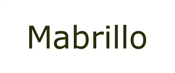 Producent Mabrillo