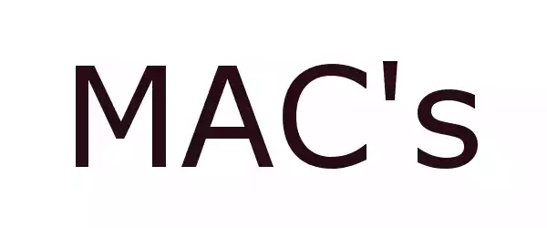 Producent MAC's