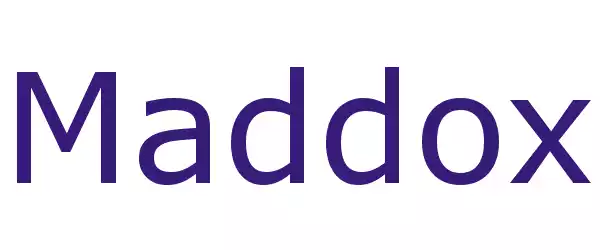 Producent Maddox