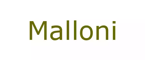 Producent Malloni