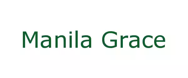 Producent Manila Grace