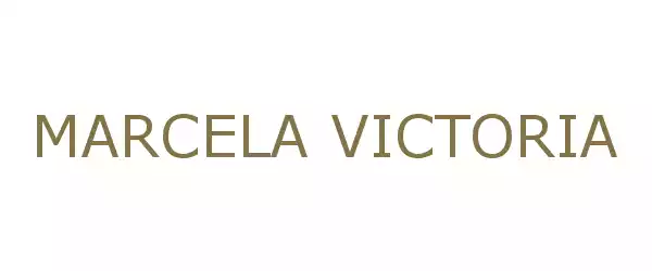 Producent MARCELA VICTORIA