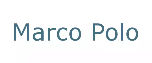 Producent Marco Polo