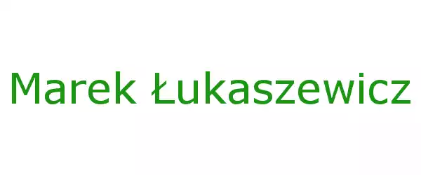 Producent Marek Łukaszewicz