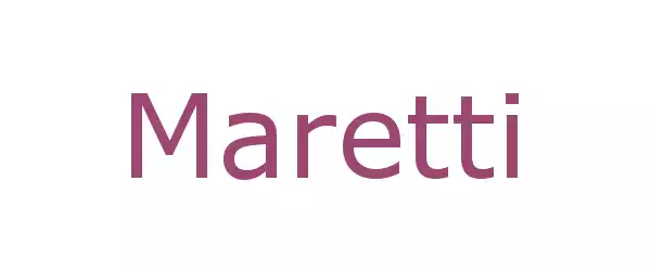 Producent Maretti
