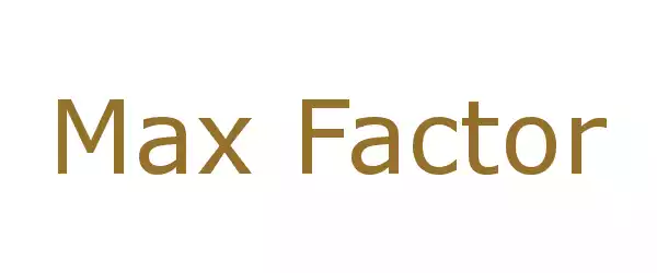 Producent Max Factor