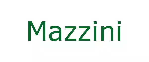Producent Mazzini