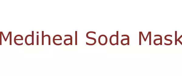 Producent Mediheal Soda Mask