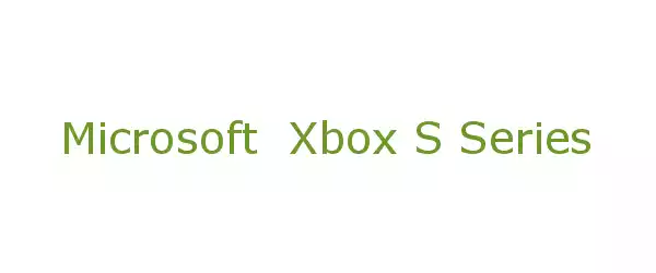 Producent Microsoft  Xbox S Series