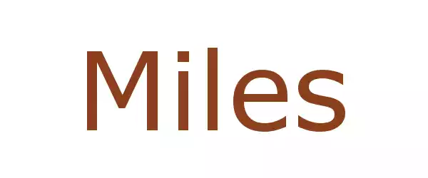 Producent Miles