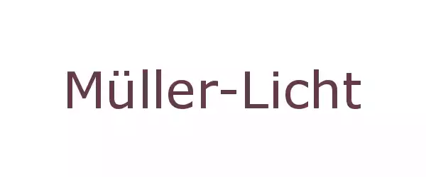Producent Müller-Licht