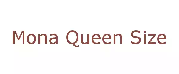 Producent Mona Queen Size