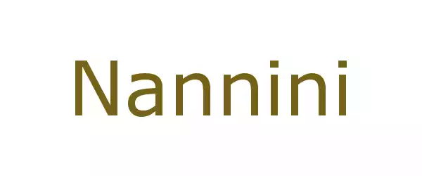 Producent Nannini