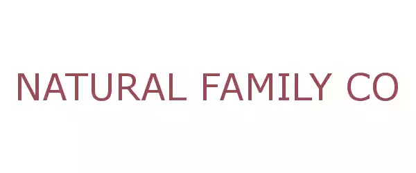 Producent NATURAL FAMILY CO