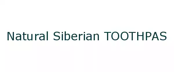 Producent Natural Siberian TOOTHPASTE