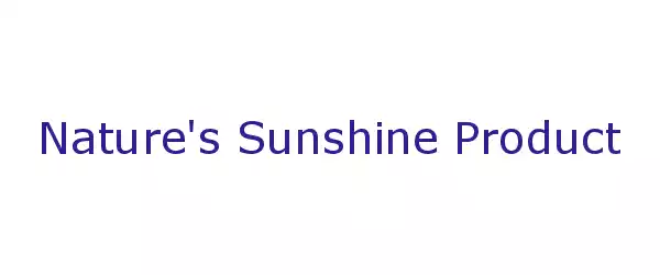 Producent Nature's Sunshine Products, INC.
