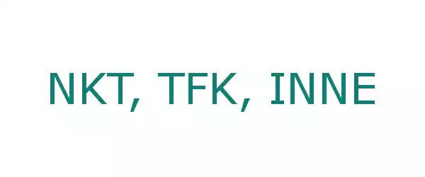Producent NKT, TFK, INNE