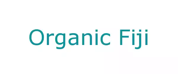 Producent Organic Fiji