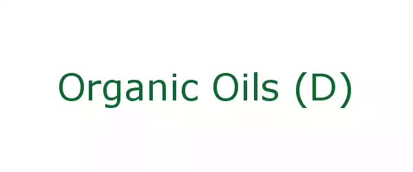 Producent Organic Oils (D)