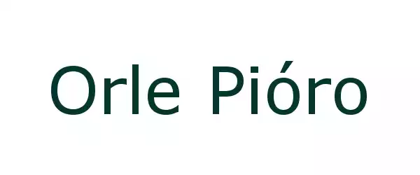 Producent Orle Pióro