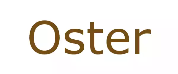 Producent Oster