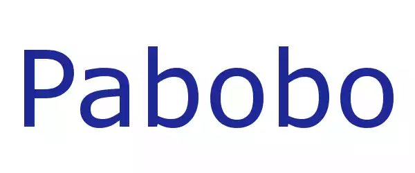 Producent PABOBO